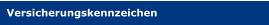 Versicherungskennzeichen
